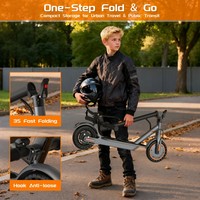Trottinette électrique pour enfants avec pneus pleins de 8,5 pouces, commande par application, moteur 350W, entrepôt européen