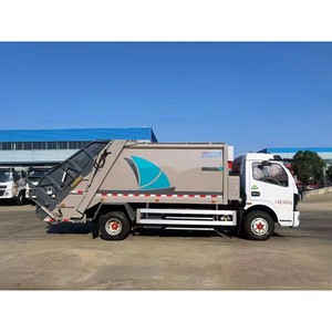 Camion compacteur de déchets Dongfeng 4X2 6m3, camion de collecte de déchets, camion compresseur de déchets - Product Image 2