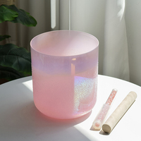 Bols chantants en quartz Alchimie Mutuelle pour bain sonore, faits à la main, en pierres précieuses naturelles, pour la vibration interne, l'équilibre et la méditation