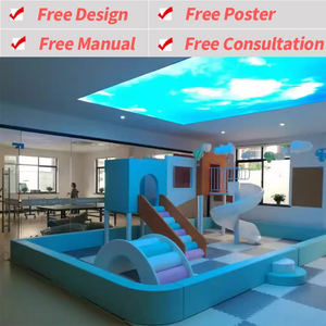 Flexible Versatile Indoor Playground Soft Play Equipment Set for Kids Commercial Children's Playground with Slide and Ball Pool - Product Image 2