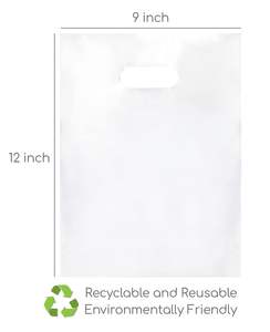 Customized HDPE Side Gusset Plastic Packing <b>Bags</b> for Supermarket Shopping Aseptic Design for Convenient Use - Product Image 3
