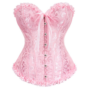 Dames Body Shapewear Tailletraining Corsets Steampunk Victoriaans Halloween Kostuum <span class=keywords><strong>Corset</strong></span> Bustier Top - Product Image 4