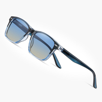 Lunettes de soleil polarisées TAC classiques pour hommes en TR90 ultralégères, lunettes de soleil de luxe de créateur, lunettes de soleil tendance UV400 pour l'extérieur