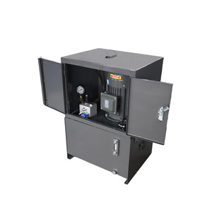 Station d'alimentation hydraulique 250 bars 5,5 kW 1 étage pour mélangeurs, rouleaux compresseurs, chargeuses, réservoir de carburant personnalisable, tuyau M18 - Product Image 1