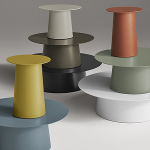 Tavolini di lusso in vetro temperato Set laterale in metallo centro mobili soggiorno <span class=keywords><strong>tavolino</strong></span> - Product Image 2