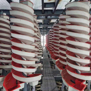 광물 중력 분리기 플라스틱 스파이럴 슈트 광물 스파이럴 농축기 광석 분리용 - Product Image 5