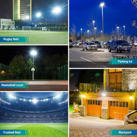 Étanche Ip66 Led Projecteur Lampe 30w 50w 100w 200w Portable Led Projecteur Extérieur Projecteur
