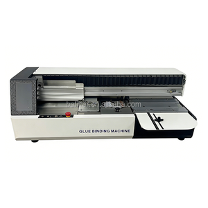 Máquina de Encuadernación Perfecta Semiautomática D50A4 con Pantalla Táctil de 7 Pulgadas, Ahorro de Energía <span class=keywords><strong>y</strong></span> Bajo Mantenimiento para Libros de Tapa Dura Gruesa - Product Image 1