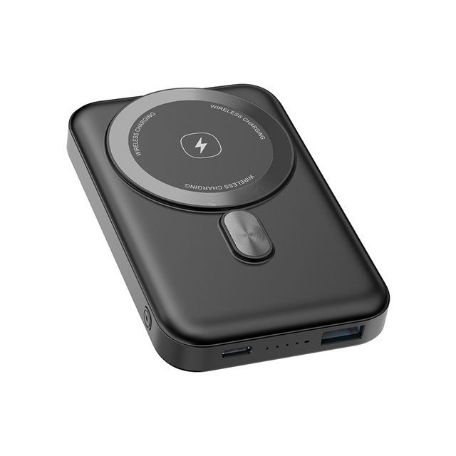 Portable Travel Powerbank Lightweight Mobile Phone Fast Charging 10000mah Wireless Magnetic Power Bank