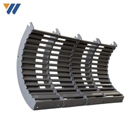 YW Hardware Manufacture – Pièces OEM pour Moissonneuses-batteuses : Blindage de protection contre les chutes de cendres pour chambre de moissonneuse-batteuse, sur mesure, en tôle