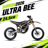 Moto tout-terrain électrique Surron Ultra Bee 24,5 kW 74 V 60 Ah, directement de l'usine, en stock, vente en gros, livraison immédiate, 2026