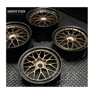 GRAYFOX, gran oferta personalizada, 18-24 pulgadas, 5x120, bronce, 2 piezas, rueda de aleación forjada para BMW, <span class=keywords><strong>NISSAN</strong></span>, TOYOTA, 2 <span class=keywords><strong>GT</strong></span> - Product Image 5