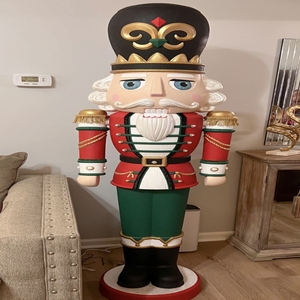 Décoration <span class=keywords><strong>de</strong></span> Noël en fibre <span class=keywords><strong>de</strong></span> verre pour l'extérieur, grande taille réelle, 6 pieds, résine <span class=keywords><strong>de</strong></span> fibre <span class=keywords><strong>de</strong></span> verre, casse-noisette <span class=keywords><strong>de</strong></span> Noël, décorations <span class=keywords><strong>de</strong></span> Noël - Product Image 3