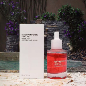 Siero Viso Quotidiano Personalizzato 30ml con 10% Niacinamide, Acido Ialuronico, Vitamina <span class=keywords><strong>C</strong></span> ed Erbe per Schiarire, Rassodare e Idratare - Product Image 3