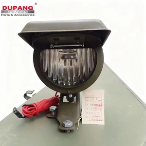 Phare halogène 12V en aluminium noir CJ750 pour moto Ural M72 <span class=keywords><strong>NVA</strong></span> T-54 T-55 IFA GAZ - Product Image 1