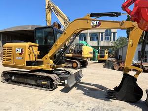 Mini-excavatrice d'occasion en bon état, modèle Cat305.5e, à vendre. Excavatrice sur chenilles d'origine japonaise CAT 305.5e2. - Product Image 3