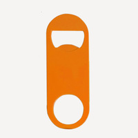 Ouvre-bouteille de bière en acier inoxydable coloré multifonctionnel de taille mini créatif OEM 8,8 * 3,1 CM avec impression par sublimation laser