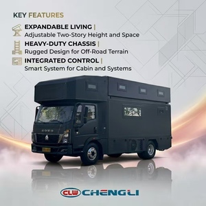 Nouveau <span class=keywords><strong>camping</strong></span>-<span class=keywords><strong>car</strong></span> <span class=keywords><strong>de</strong></span> <span class=keywords><strong>luxe</strong></span> HOWO Pop-Top Diesel Manuel Autre camion - Product Image 1