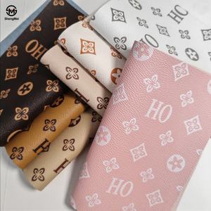 Ecológico PVC Vinilo Cuero Diseñador Marca Látex Impresión digital Imitación Tapicería artificial para muebles en relieve para bolsas - Product Image 2