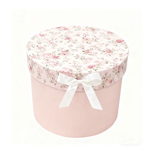 High quality customized luxury paper box candy gift box ribbon wedding round tube gift box can be customized according to needs - Product Image 2