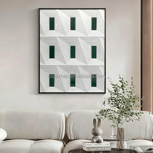 Moderno astratto 3D divano stereoscopico sfondo decorazione murale dipinti, corridoio e passaggio realizzati a mano arte della parete personalizzata - Product Image 1