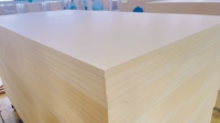 Panneaux de chambre et de cuisine personnalisables en MDF et HDF bruts, certifiés CARB, JIS, EPA, EUDR, de qualité E0, éco-certifiés et de provenance durable