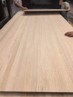 Planche de bois de frêne clair à grain visible, fournie en gros par l'usine, pour la décoration intérieure