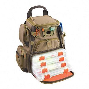 Muestra gratuita: Mochila portacanales de pesca resistente, portátil, lavable, con correas ajustables y cómodas para el hombro. - Product Image 5