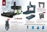 Fresadora CNC de pórtico BT50 de un solo husillo con control Fanuc, centro de mecanizado de moldes de alta resistencia con precio competitivo