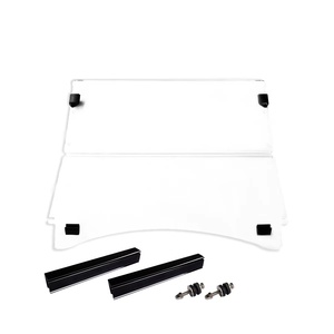 Pare-brise en acrylique transparent 4 mm pour voiturette de golf <span class=keywords><strong>EZGO</strong></span> TXT OLIVER 1994-2013, pièces de rechange avec garantie d'un an pour la modernisation et la mise à niveau - Product Image 3