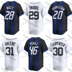 Готовый к отправке вышитый Американский бейсбольный трикотаж Высококачественная бейсбольная форма - Product Image 1