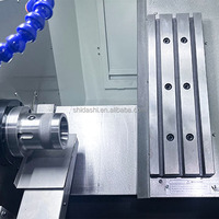 Machine de tournage CNC 4 axes avec axe Y et outils latéraux motorisés pour un fraisage en une seule opération