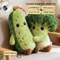 Boneka Plush Magnetik Roti Kotak Kuning Blue Berry, Hadiah Pasangan Tema Makanan Kafe