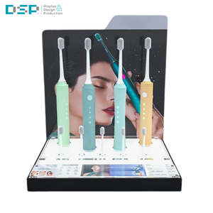 Présentoir de brosse à dents électrique en acrylique multi-emplacements de bureau moderne et écologique DSP du Vietnam - Product Image 4