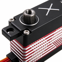 XQ-POWER XQ-S2210F Servo numérique haute tension 8,4 V, moteur sans noyau mince de 10 mm, engrenage en acier inoxydable 0,11 s pour avion RC et planeur