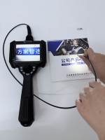 Endoscope industriel HD avec vision à 360° ° Rotation du joystick, moniteur de 5,0 pouces et tube de sonde de 8 m