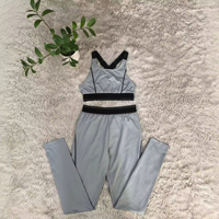 Set Yoga Musim Panas Terbaru, Rompi Olahraga, Celana High Waist Pengangkat Pinggul, Kompresi Perut, Set Fitness