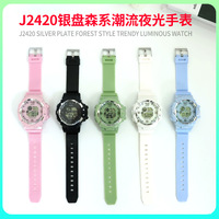 Montre numérique LED de sport créative de luxe pour étudiants, unisexe, pour enfants, femmes et hommes, nouvelle collection 2025
