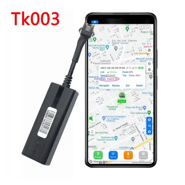 TK003 2G Mini GPS Tracker, Internet-connected Real-time Vehicle GPS Locator