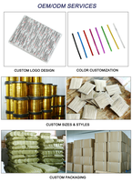 Fil de fer métallique torsadé FanXing, flexible et durable, 1000 mètres, or vert, pour emballage de sucre et de pain