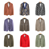 Costume homme 2 pièces taille personnalisable, ensemble de mariage et de bureau élégant coupe ajustée, veste de costume