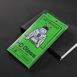 Eliminación automática de polvo Quick Stick 9H Protector de pantalla de vidrio templado para iPhone 15 Plus 14 13 Pro Max Easy <span class=keywords><strong>App</strong></span> HD Magic Box - Product Image 1