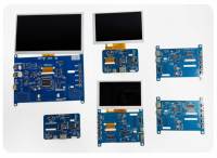 Carte de commande LCD universelle multifonction Polcd 7 pouces, mini carte de commande pour écran LCD TFT 1024x600