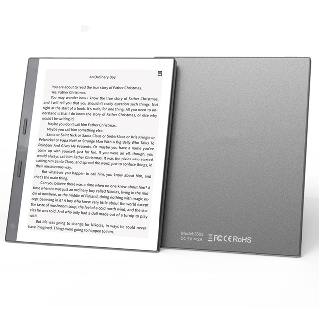 Customized 6 Inch White and Black Ebook Reader and Writing Portable Android LCD Display E-Ink Ebook