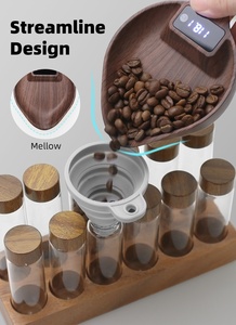 Wholesale Coffee Scale Electronic Bean <b>Measuring</b> Espresso Weighing Display Tray Spray Kitchen Barista <b>Tool</b> Accessory - Product Image 4