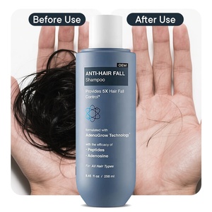 Champú anticaída de 250Ml Fórmula orgánica Champú anticaída de <span class=keywords><strong>cabello</strong></span> Etiqueta privada con péptidos y adenosina <span class=keywords><strong>para</strong></span> todo tipo de <span class=keywords><strong>cabello</strong></span> - Product Image 6