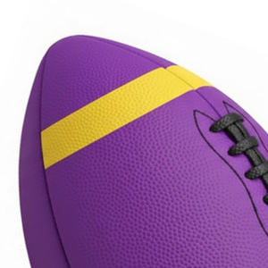 Ballons de football américain classiques personnalisés pleine taille pour usage sportif en équipe, cousus à la machine, avec vessie en butyl, durables, légers et de haute qualité - Product Image 5