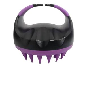 Peine de champú de silicona más vendido transfronterizo para Dispositivo de masaje de cuero cabelludo de <span class=keywords><strong>Amazon</strong></span> herramienta de masaje de limpieza de baño superventas de <span class=keywords><strong>Amazon</strong></span> - Product Image 5