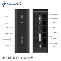 Mini PC NAS tout-en-un avec 9 SSD NVMe M.2, AMD Ryzen AI Max 395, double LAN 10GbE, USB4, TDP 132W, écran tactile LCD, serveur pare-feu matériel