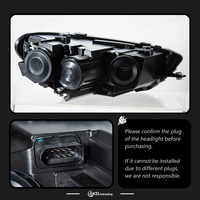 Feux de voiture pour VW Scirocco, lentille de projecteur de phare, 2008-2018, 1.8T, 2.0T, phare de signalisation, phares LED, DRL, pièce automobile